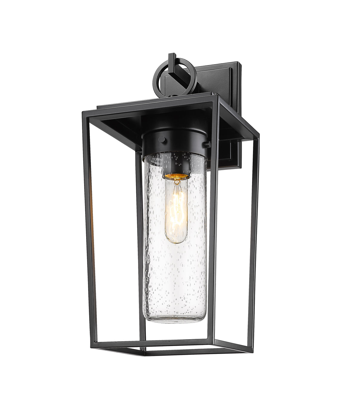 Lanterne murale extérieure Sheridan Grené transparent, 18" – vue 4