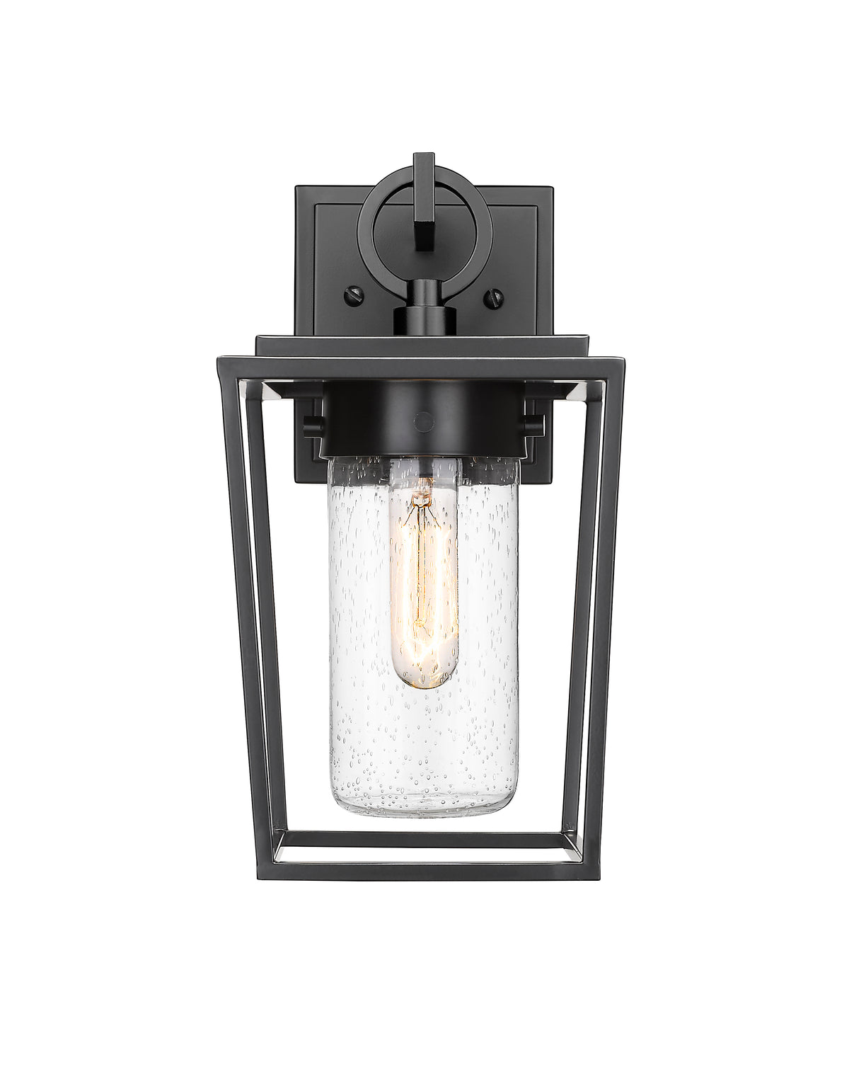 Lanterne murale extérieure Sheridan Grené transparent, 13" – vue 5