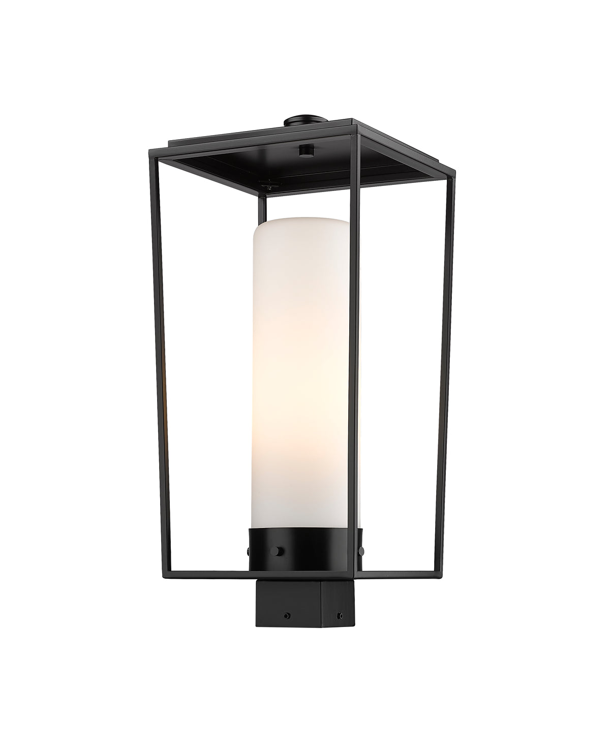 Tête de pôteau extérieure Sheridan Carré, 10", Opale blanc – vue 3