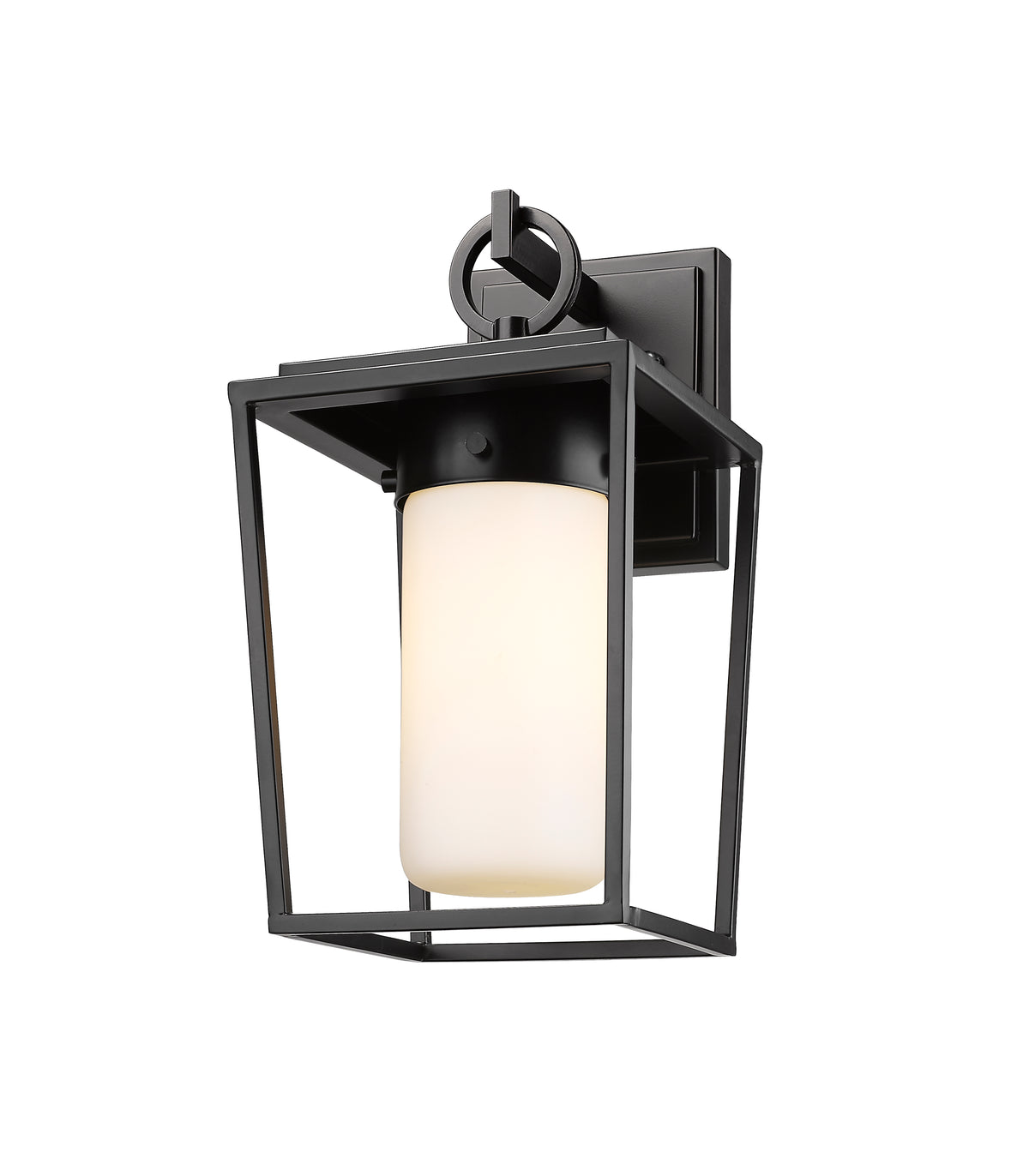 Lanterne murale extérieure Sheridan Opale blanc, 13" – vue 4