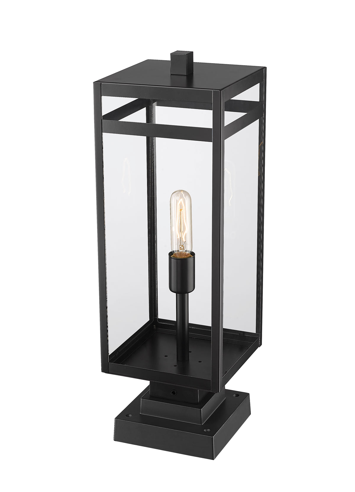 Lanterne extérieure sur socle Nuri Carré décoratif, 23 1/2" – vue 5