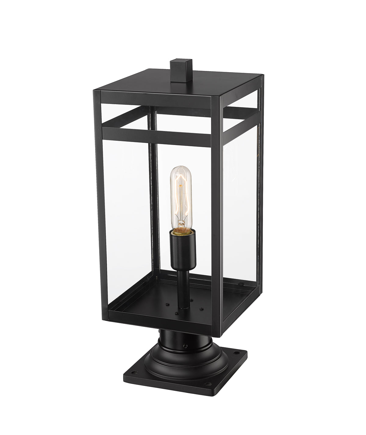 Lanterne extérieure sur socle Nuri Carré, 19 3/4" – vue 5