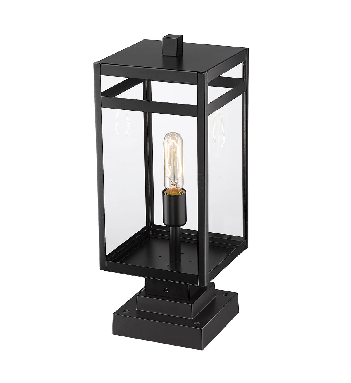Lanterne extérieure sur socle Nuri Carré décoratif, 19 3/4" – vue 5