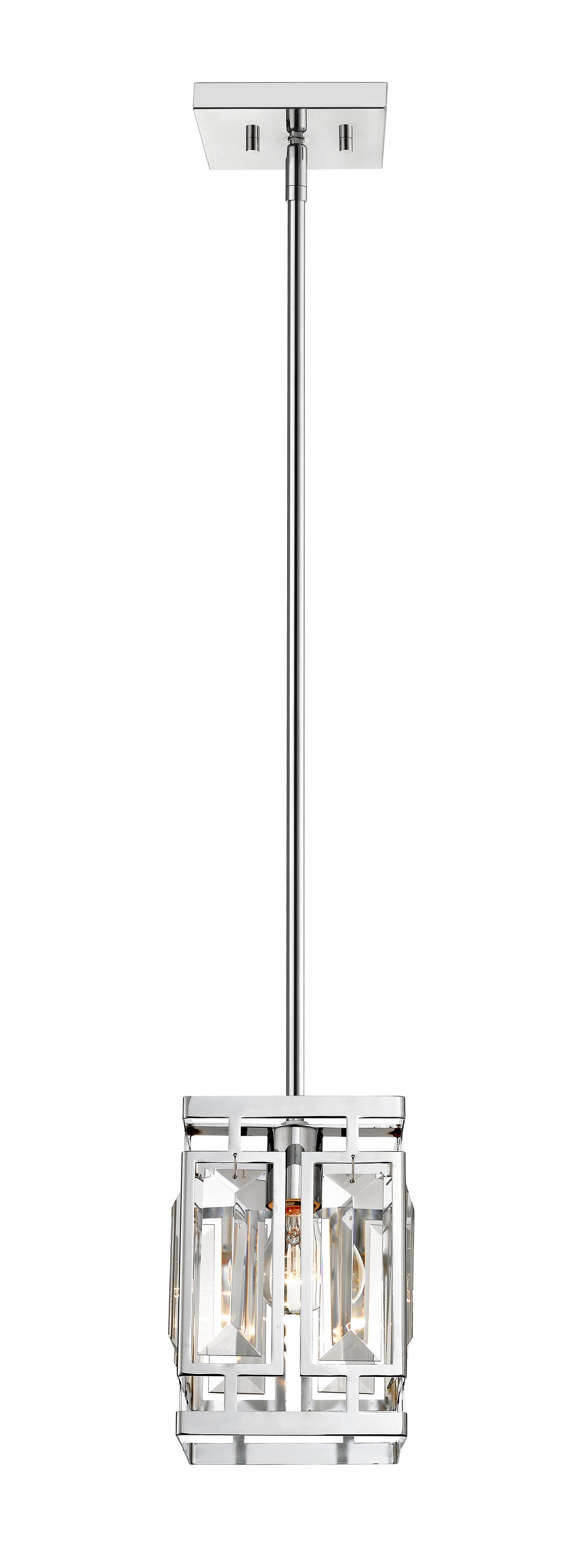 Mini-suspension Mersesse Chrome, 6 1/2" – vue 2