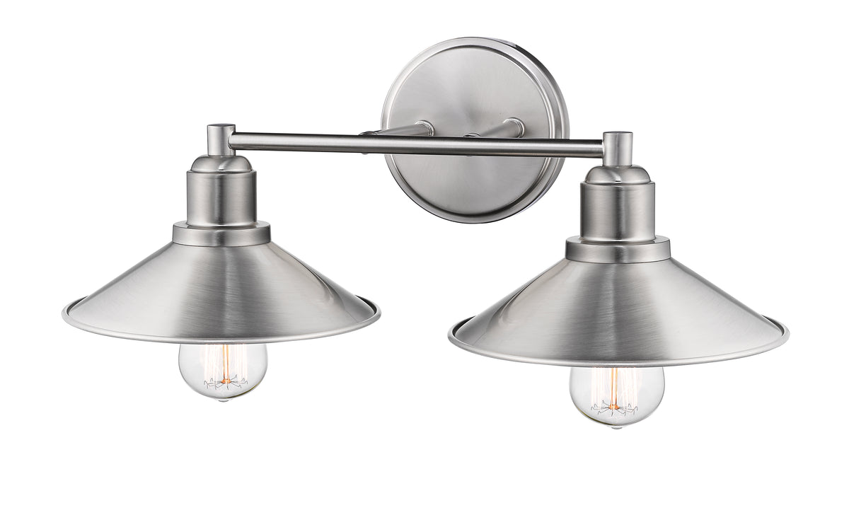 Luminaire de vanité Casa Nickel brossé, 18" – vue 2