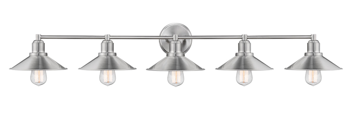 Luminaire de vanité Casa Nickel brossé, 46" – vue 4