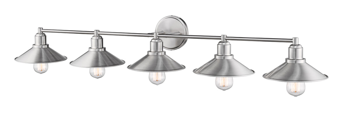 Luminaire de vanité Casa Nickel brossé, 46" – vue 5
