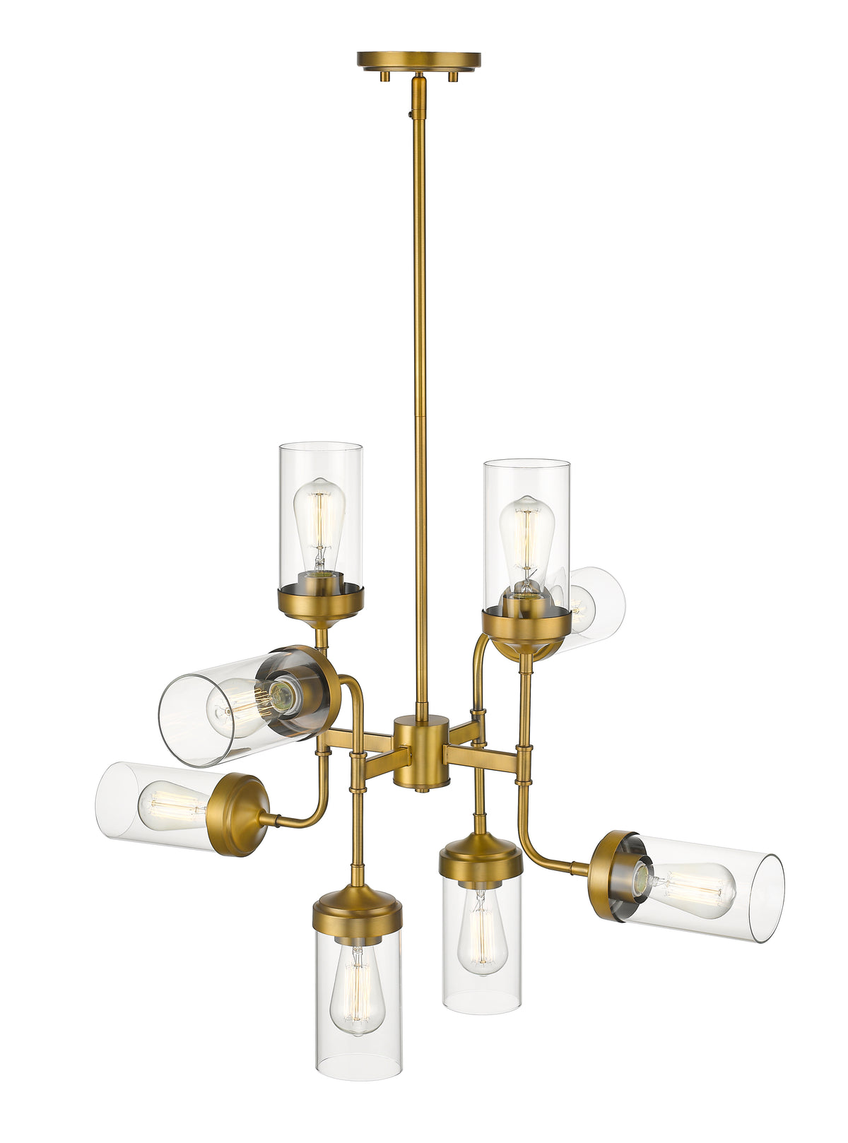 Lustre Calliope Laiton de fonderie, 32" – vue 2