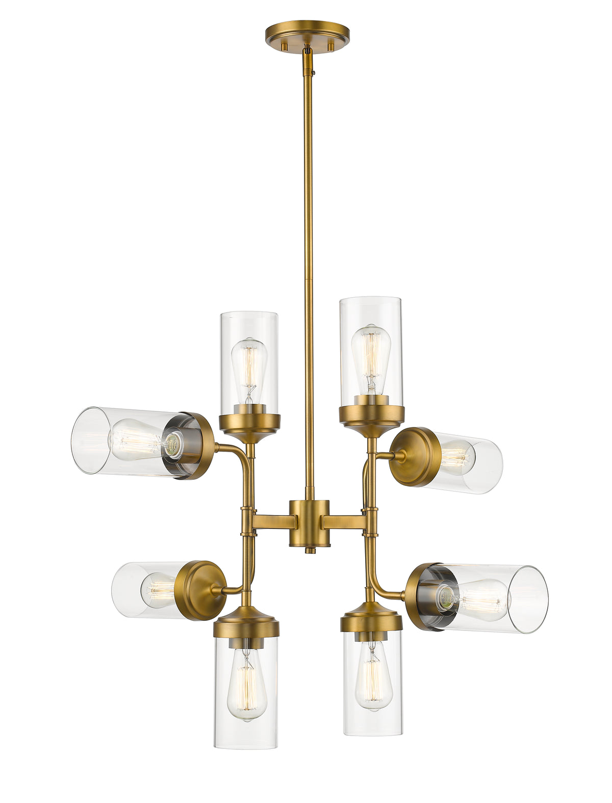 Lustre Calliope Laiton de fonderie, 32" – vue 3
