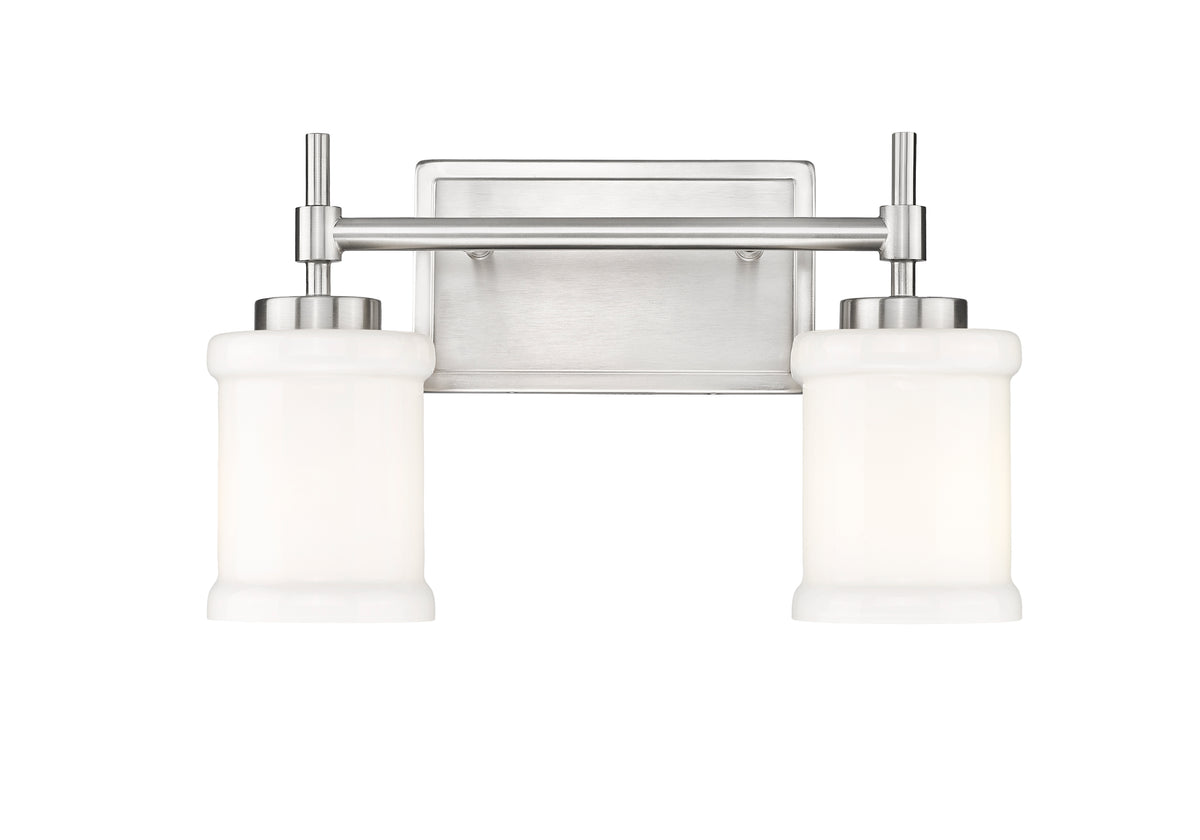 Luminaire de vanité Cadoc Nickel brossé, 15" – vue 5
