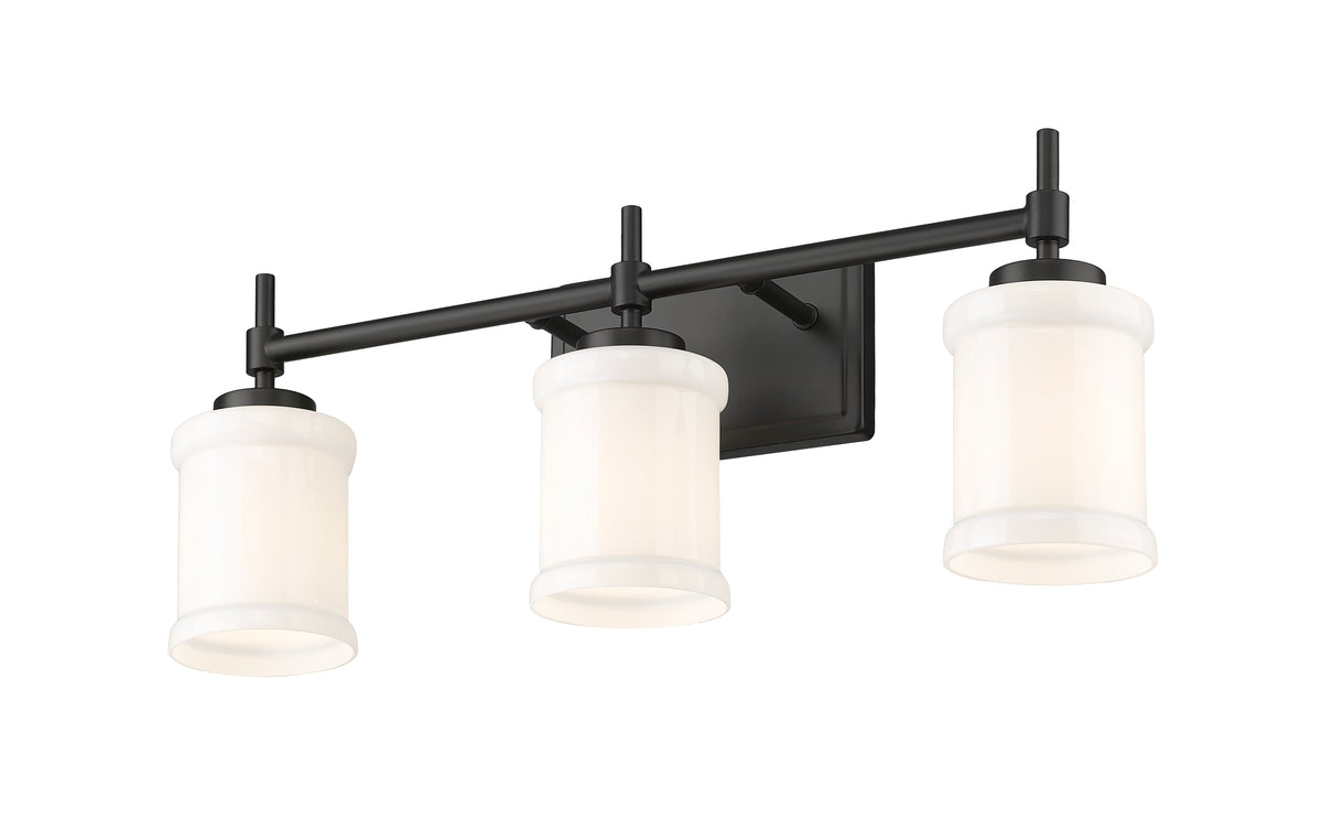 Luminaire de vanité Cadoc Noir mat, 23 1/2" – vue 4