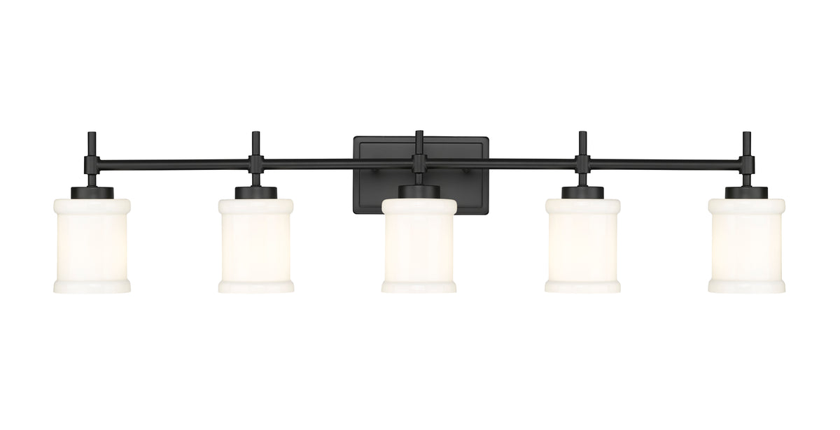 Luminaire de vanité Cadoc Noir mat, 40 1/2" – vue 5