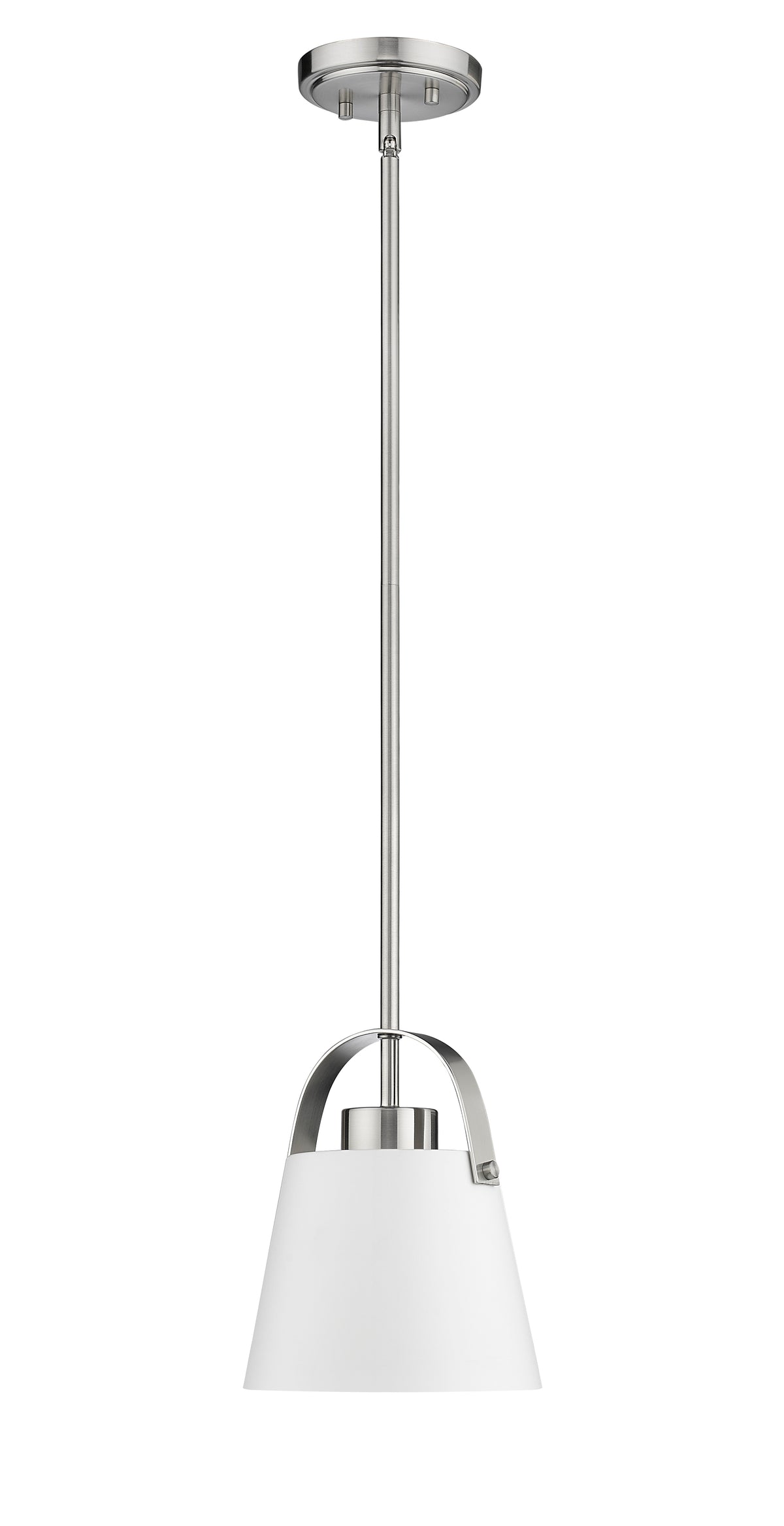 Mini-suspension Z-Studio Blanc mat + Nickel brossé – vue 5