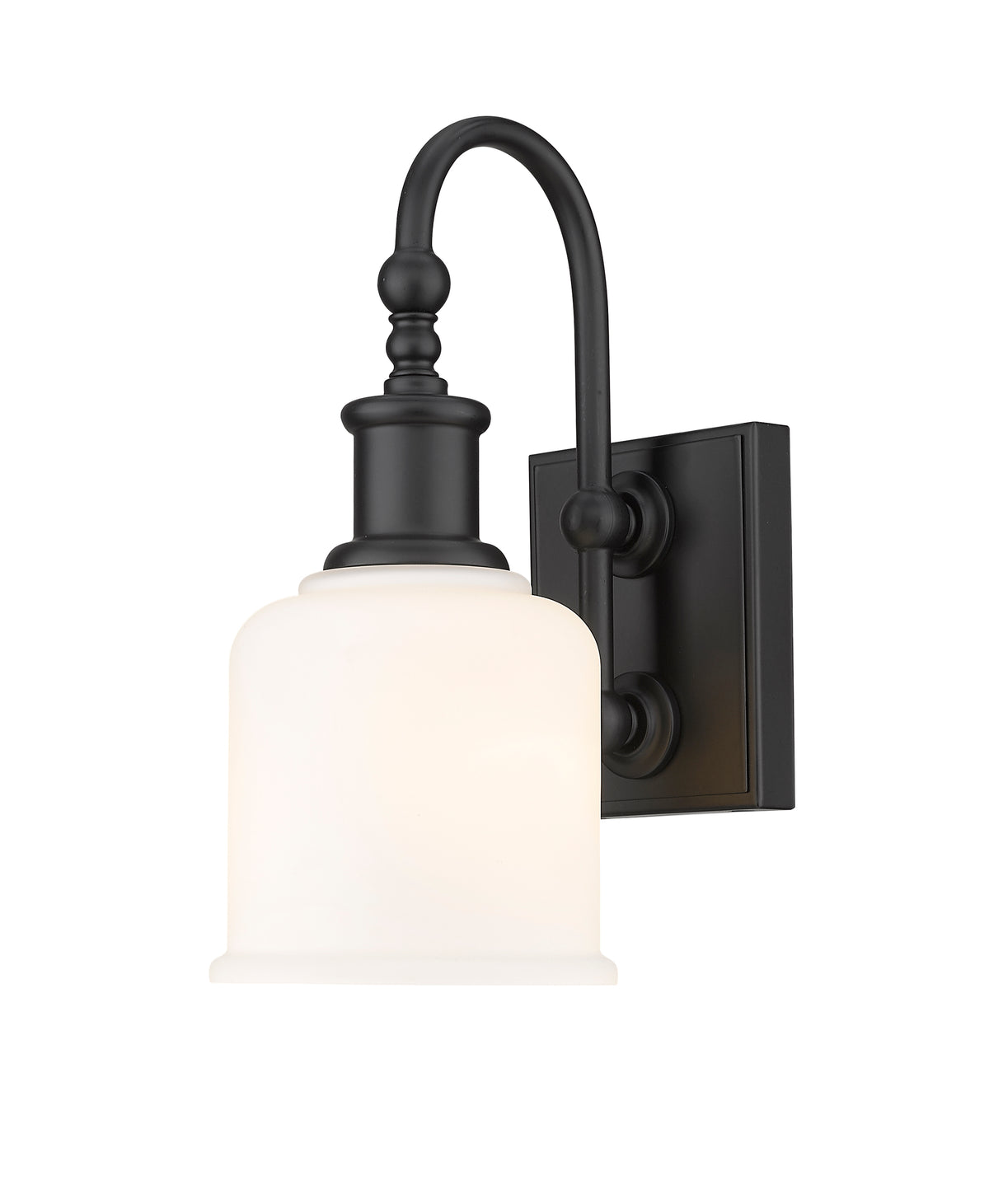 Applique murale Bryant Noir mat, Opale mate – vue 5