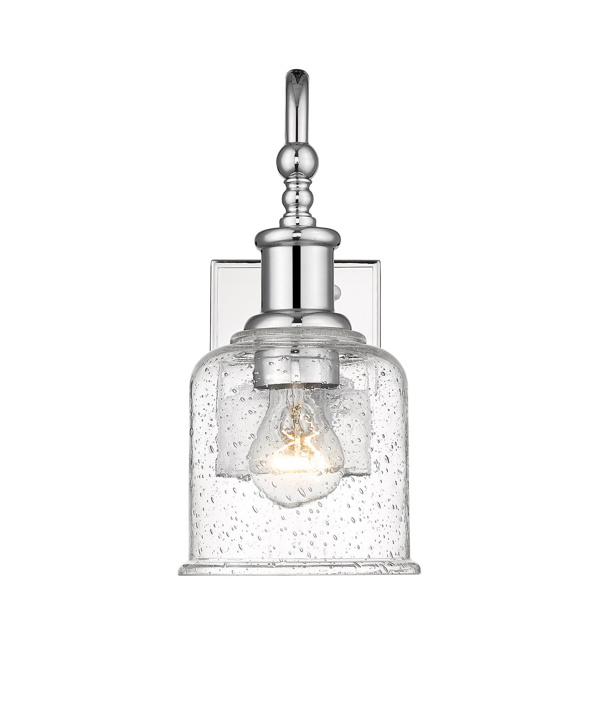 Applique murale Bryant Chrome, Grené transparent – vue 4