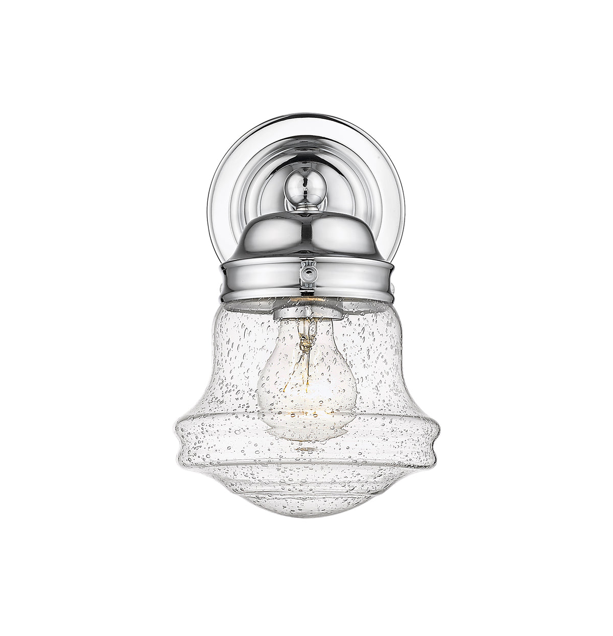 Applique murale Vaughn Chrome, Grené transparent – vue 4