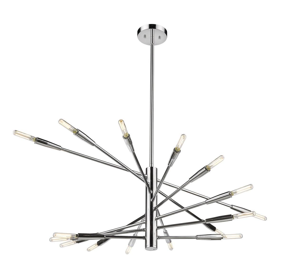 Lustre linéaire Ascension Chrome, 32" – vue 5
