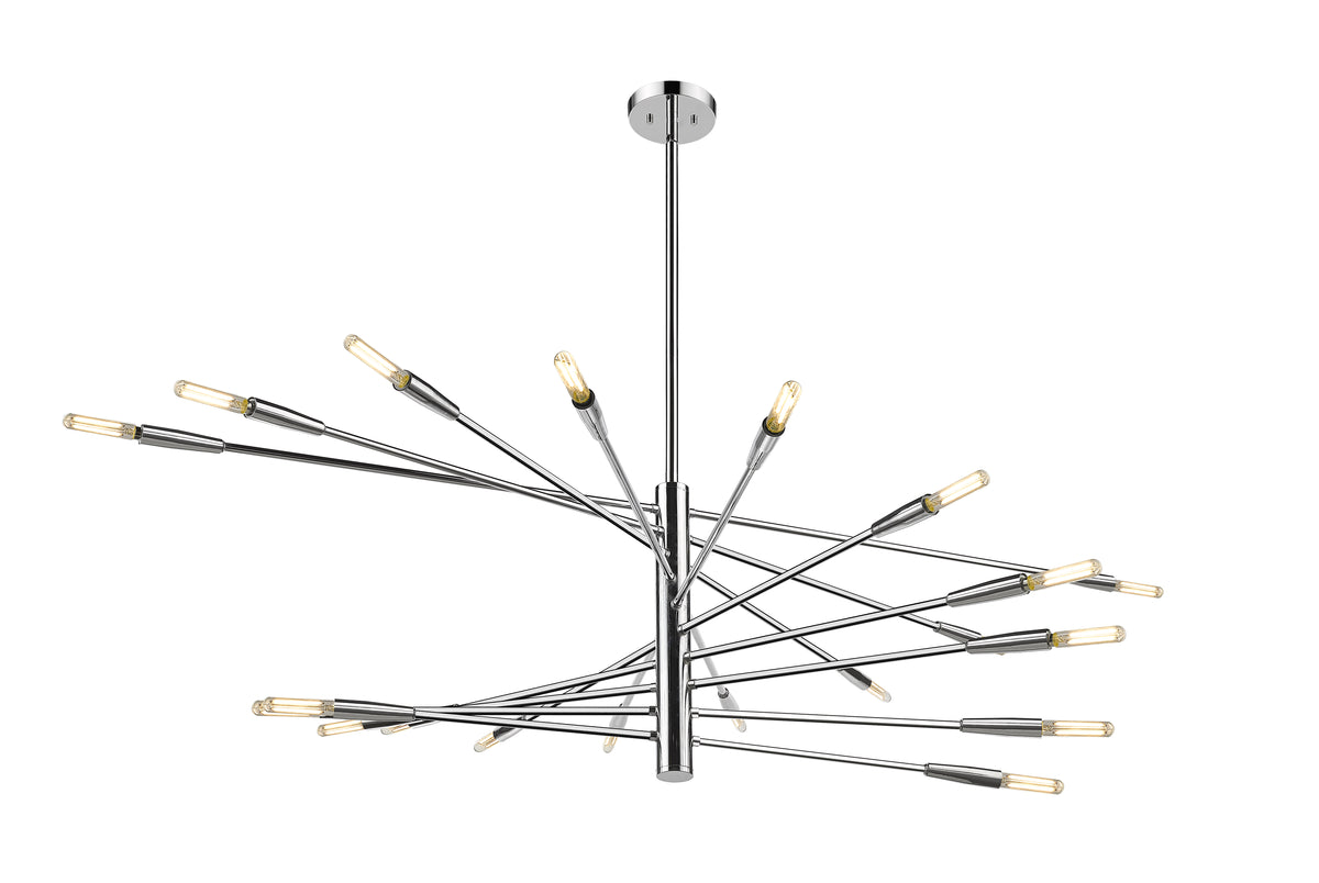 Lustre linéaire Ascension Chrome, 47 1/2" – vue 5