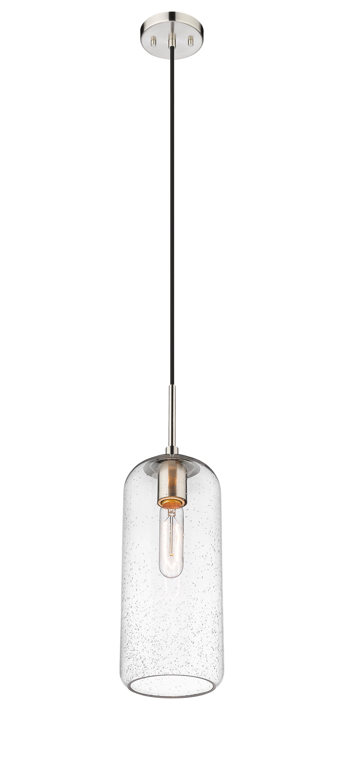 Mini-suspension Monty Nickel brossé, Grené transparent, 17" – vue 5