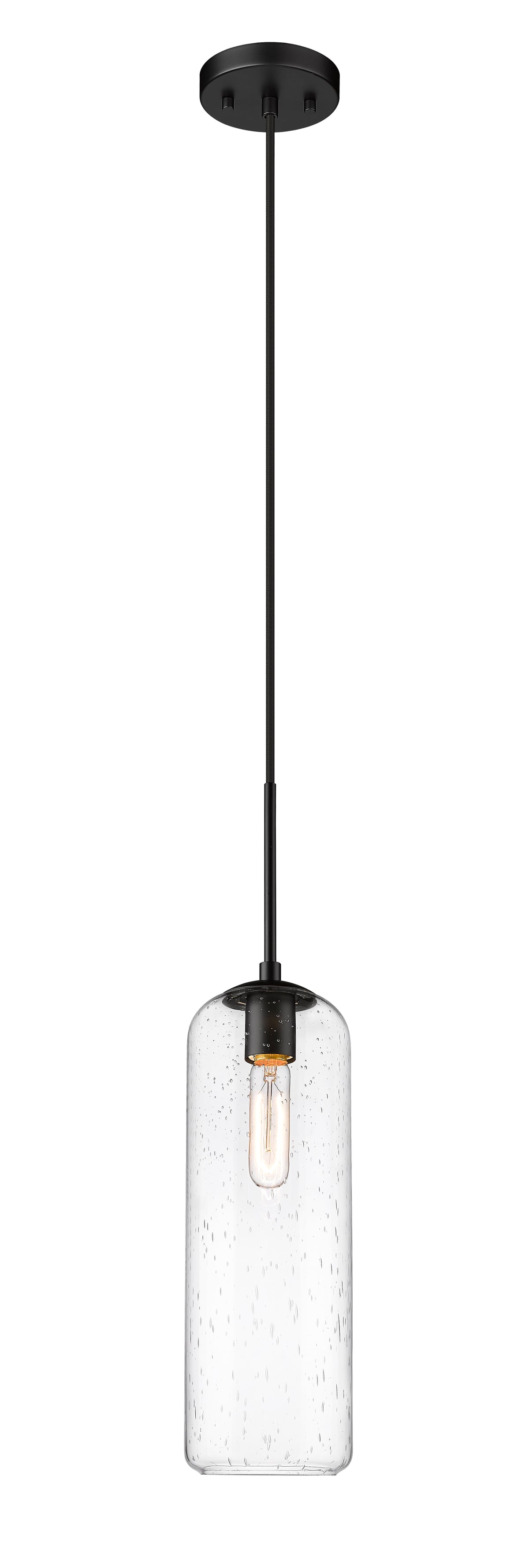 Mini-suspension Monty Noir mat, Grené transparent, 22" – vue 4