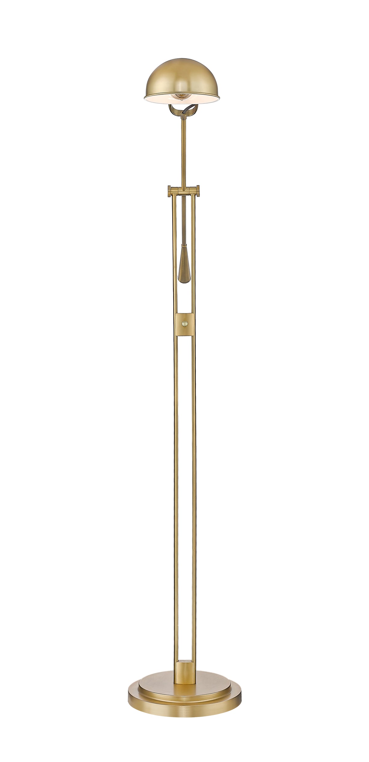 Lampe sur pied Grammercy Park Laiton patrimoine – vue 4