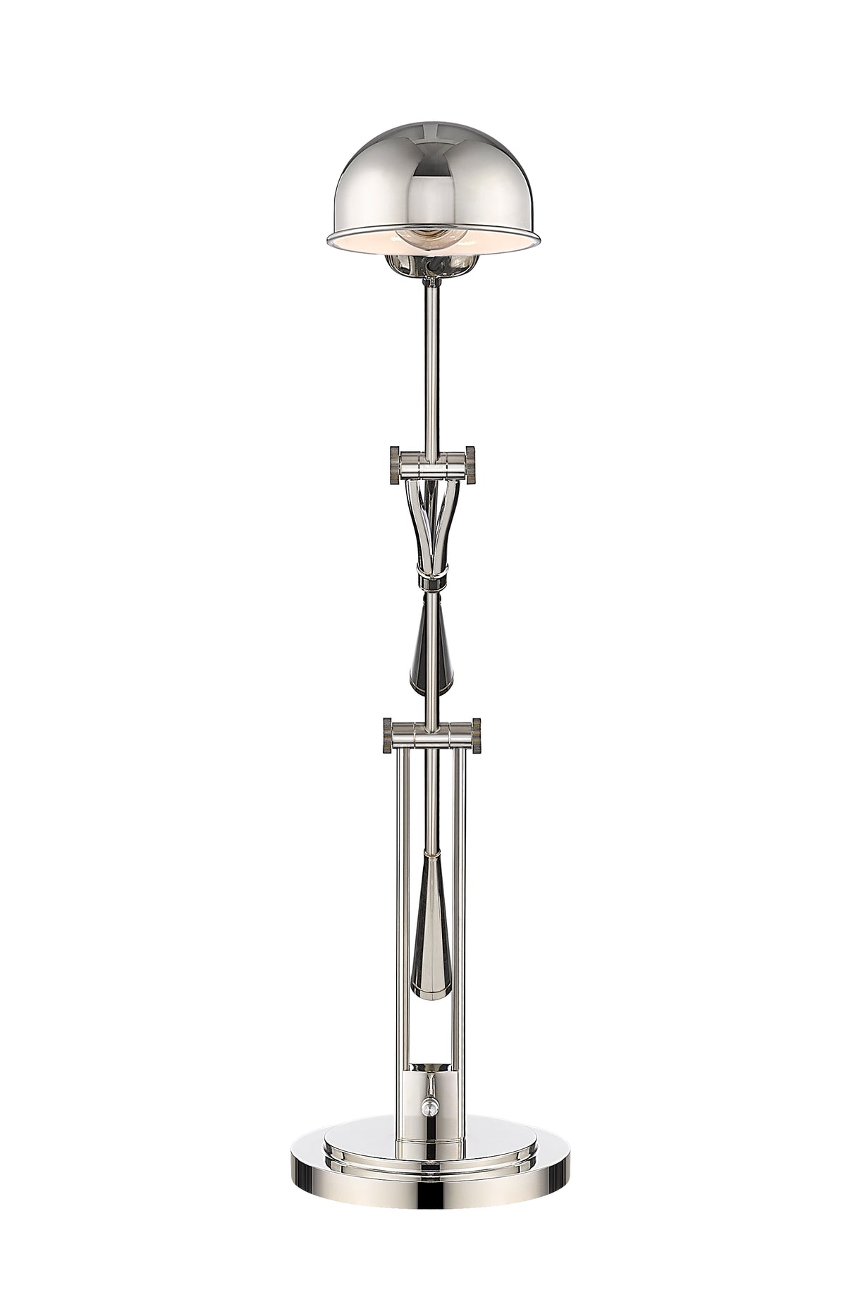 Lampe de bureau Grammercy Park Nickel poli – vue 4