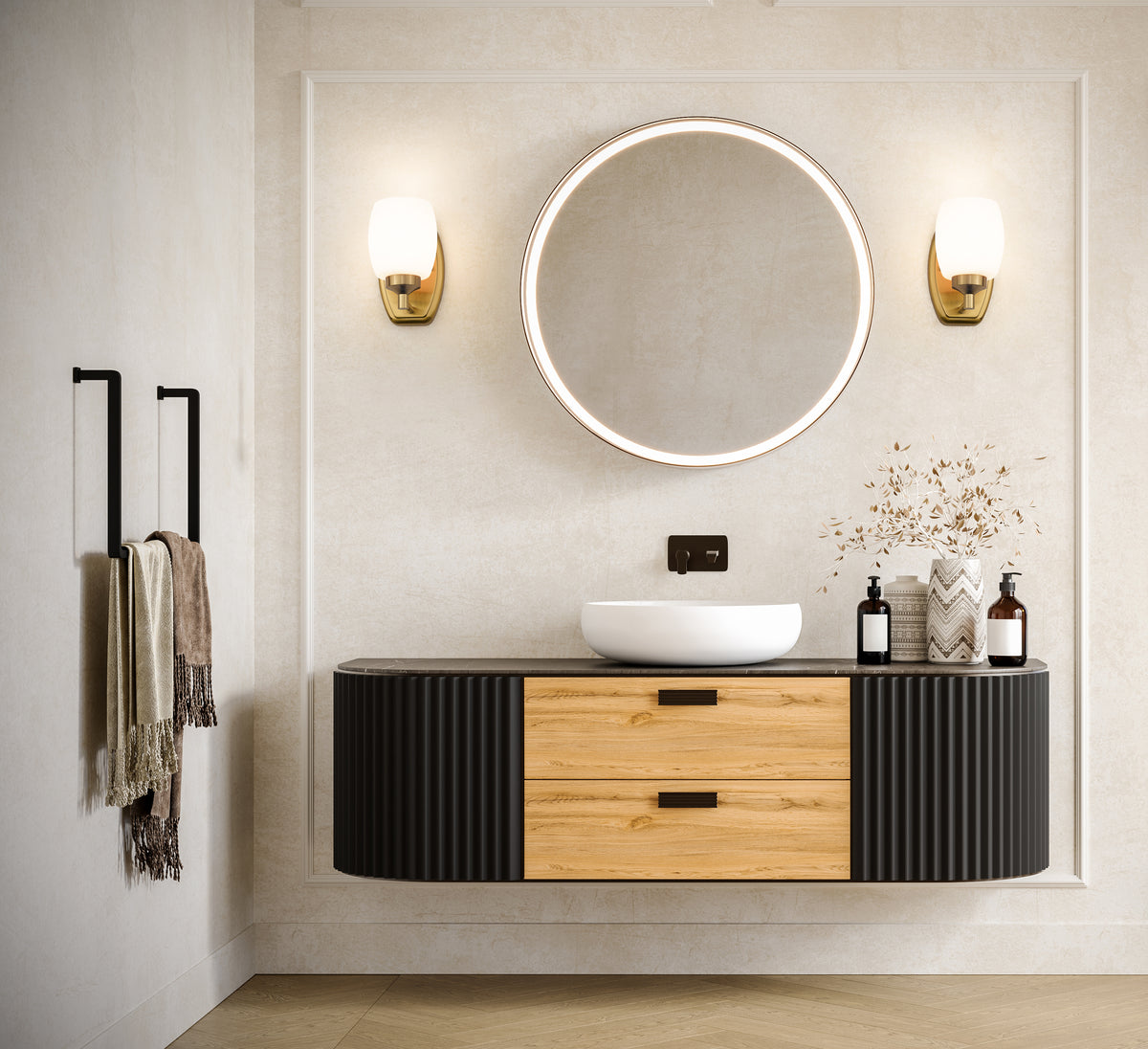 Applique murale Kendrick Or luxe – vue 2