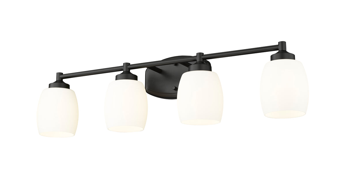 Luminaire de vanité Kendrick Noir mat, 31 1/4" – vue 4