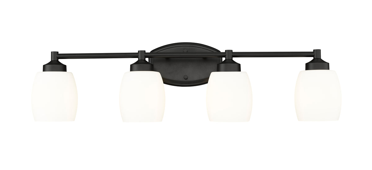Luminaire de vanité Kendrick Noir mat, 31 1/4" – vue 5