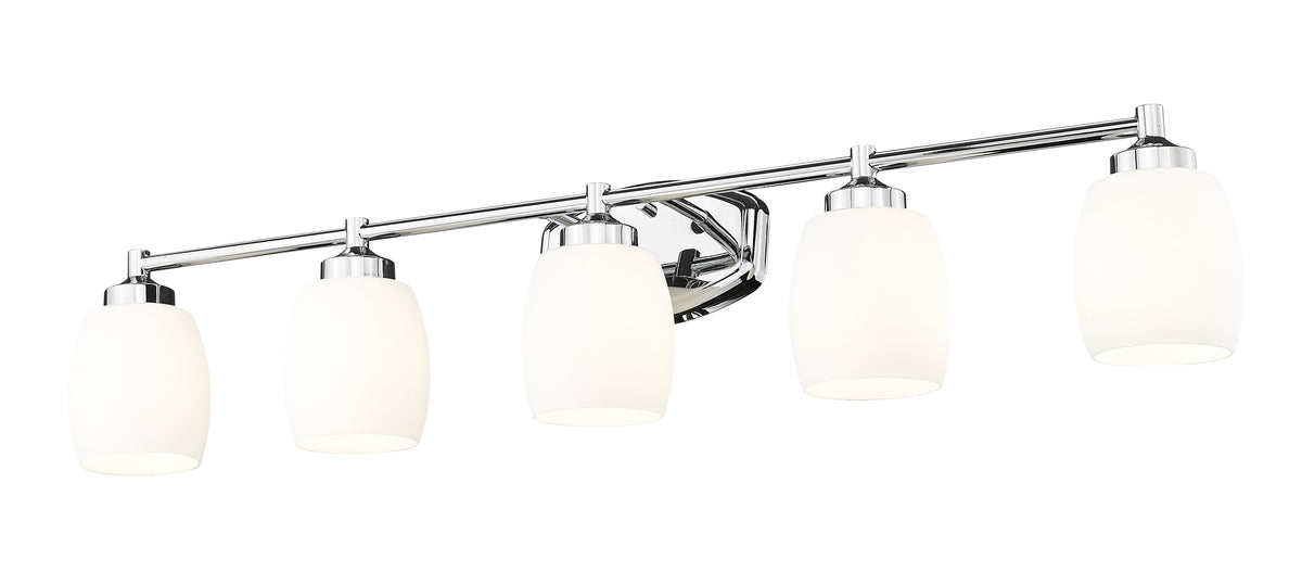Luminaire de vanité Kendrick Chrome, 39 1/4" – vue 4