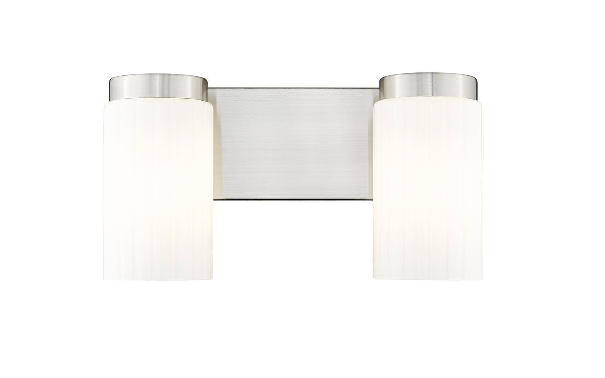 Luminaire de vanité Burk Nickel brossé, 13 3/4" – vue 5