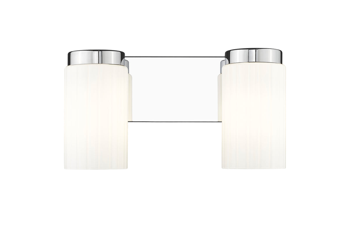 Luminaire de vanité Burk Chrome, 13 3/4" – vue 5