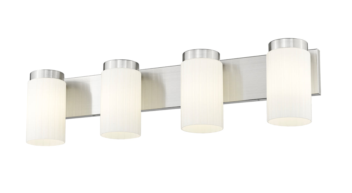 Luminaire de vanité Burk Nickel brossé, 30" – vue 4