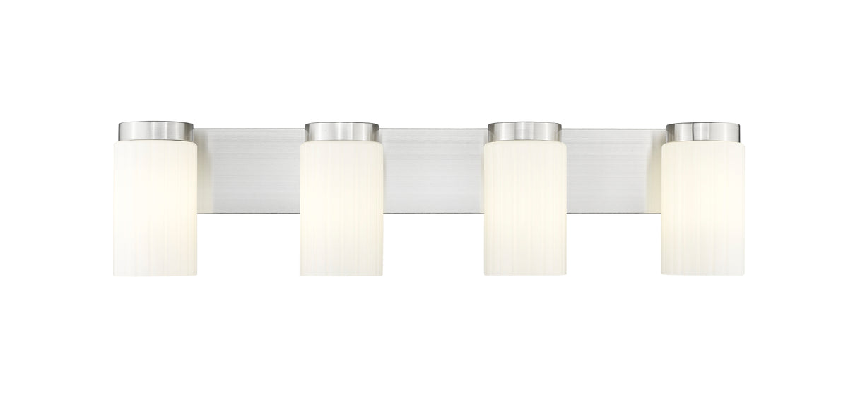 Luminaire de vanité Burk Nickel brossé, 30" – vue 5