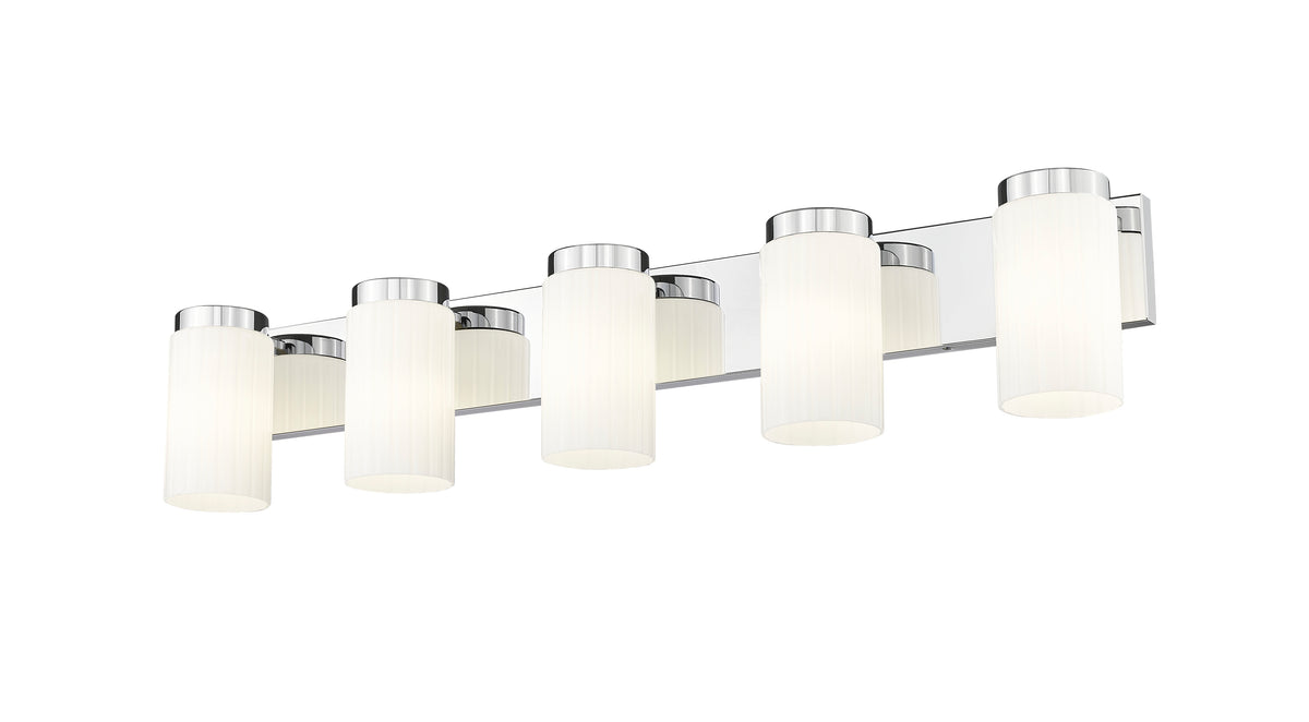 Luminaire de vanité Burk Chrome, 38" – vue 4