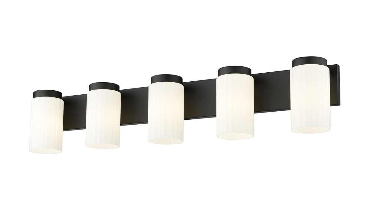Luminaire de vanité Burk Noir mat, 38" – vue 4