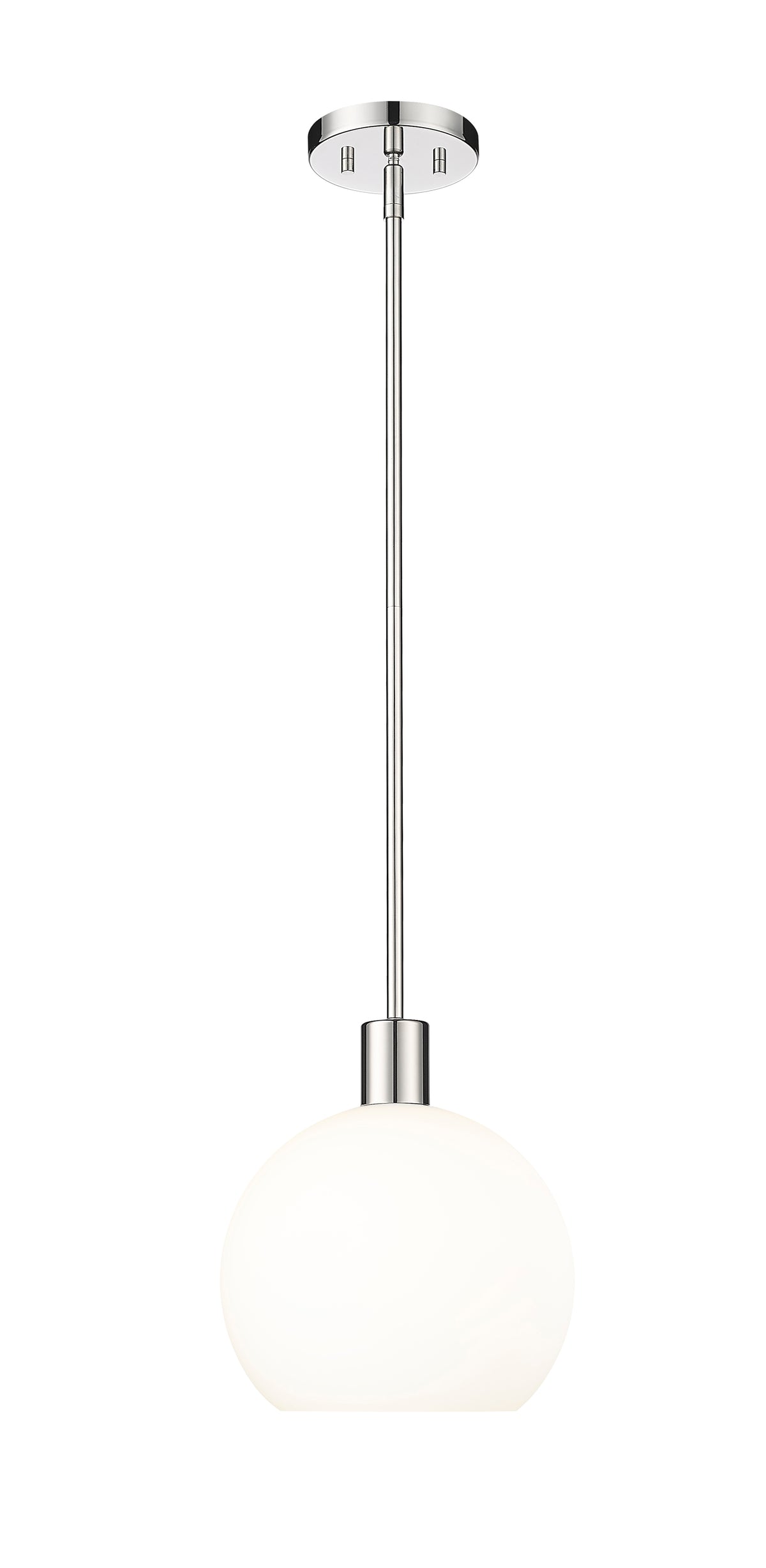 Mini-suspension Margo Nickel poli, Blanc – vue 4