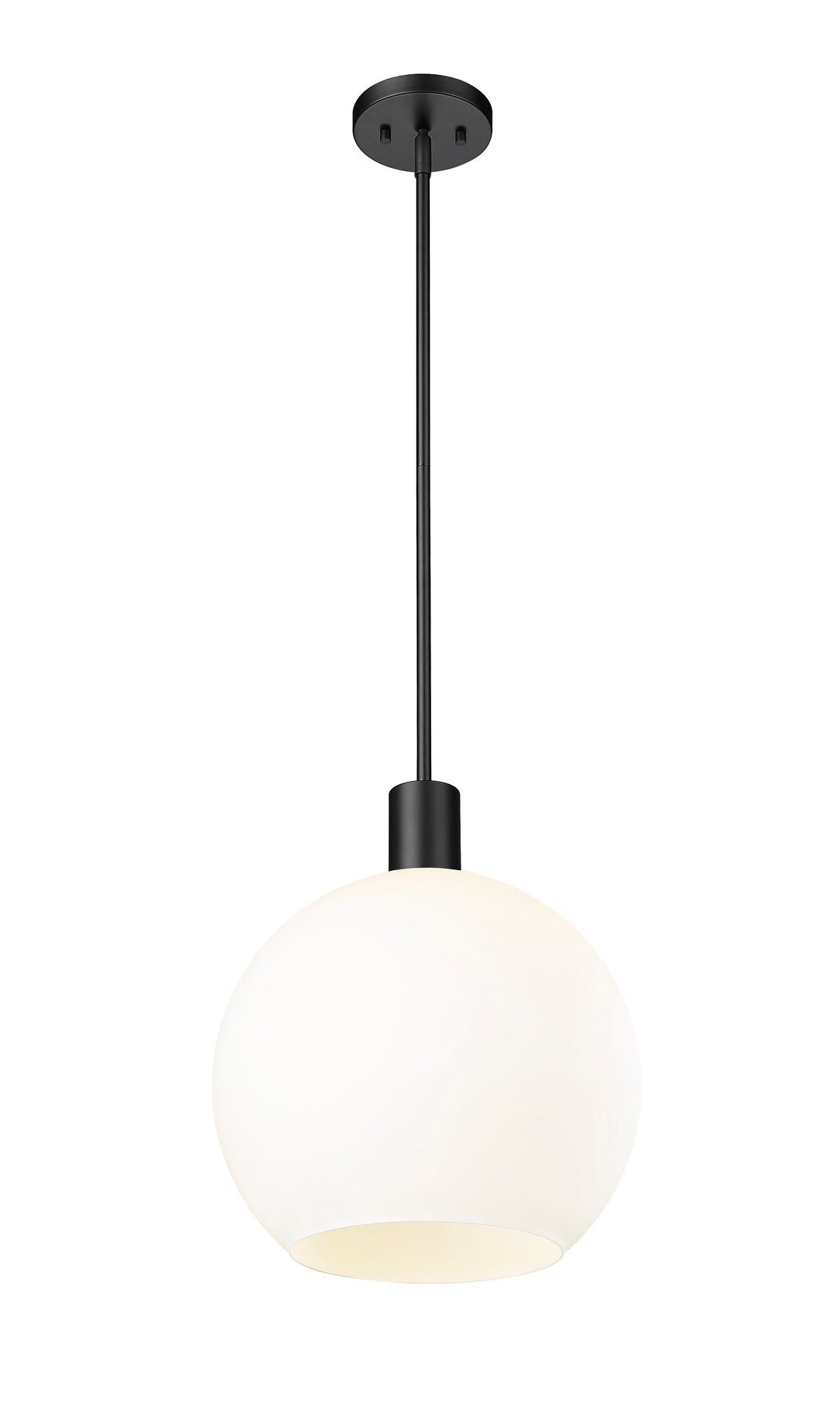 Suspension Margo Noir mat, Blanc – vue 5