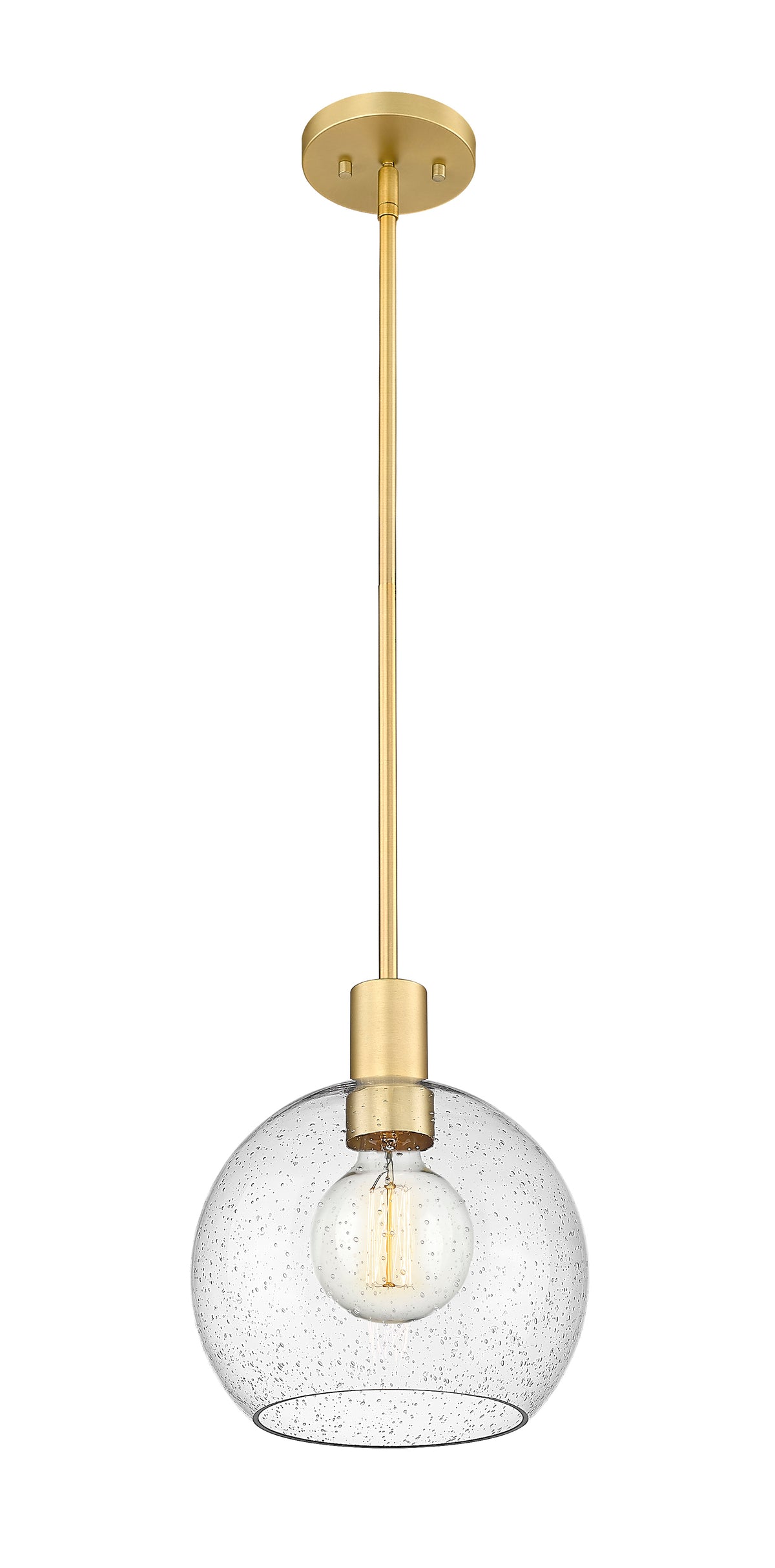 Mini-suspension Margo Laiton ancien, Grené transparent – vue 5