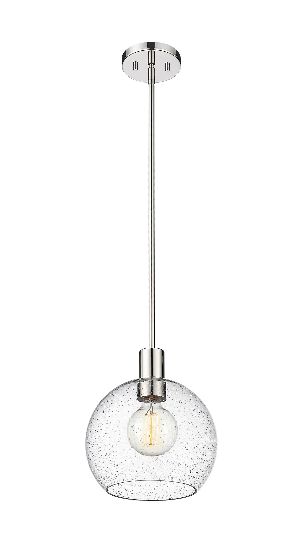 Mini-suspension Margo Nickel poli, Grené transparent – vue 5