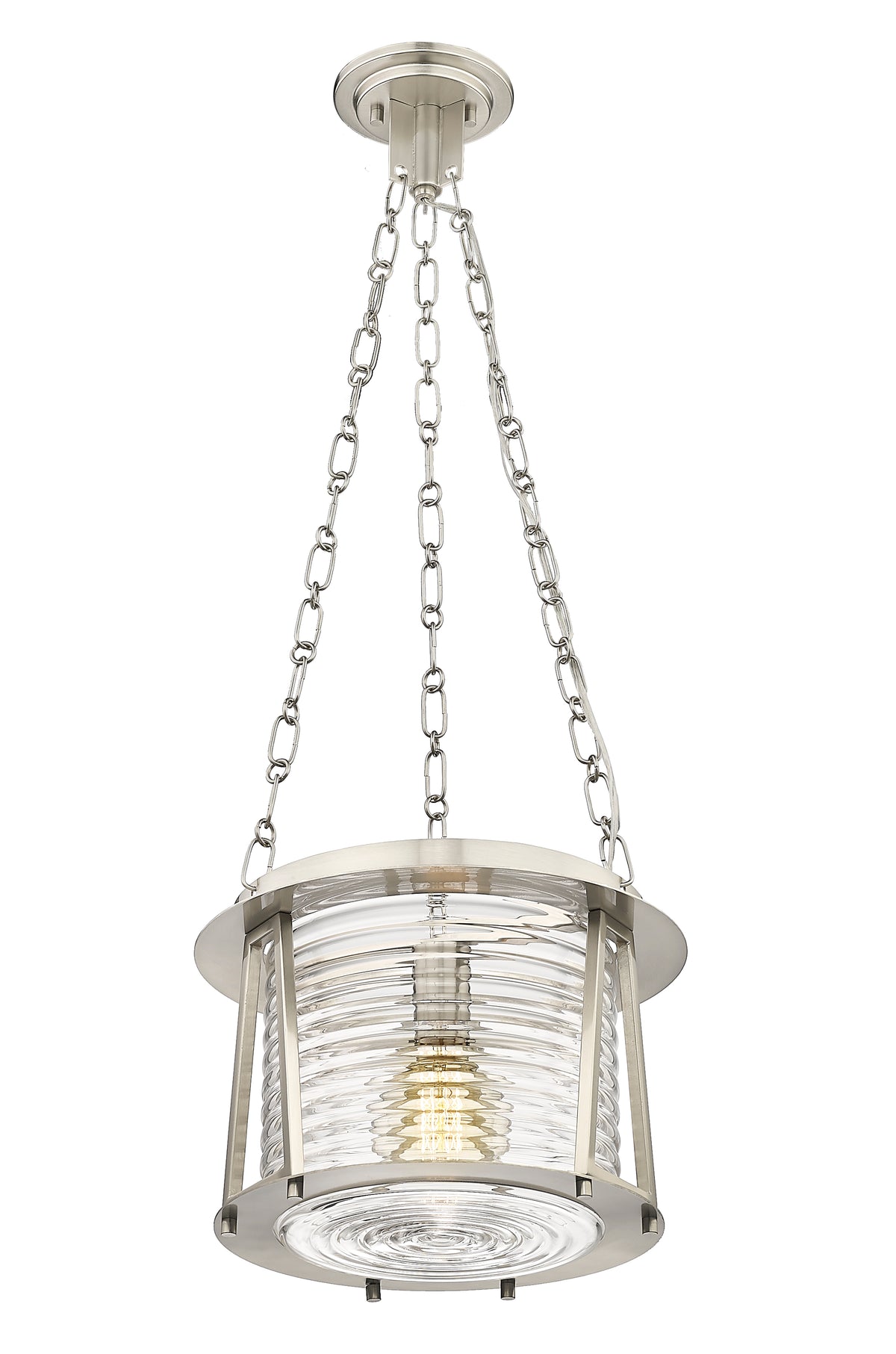 Suspension Cape Harbor Nickel brossé, 13" – vue 4