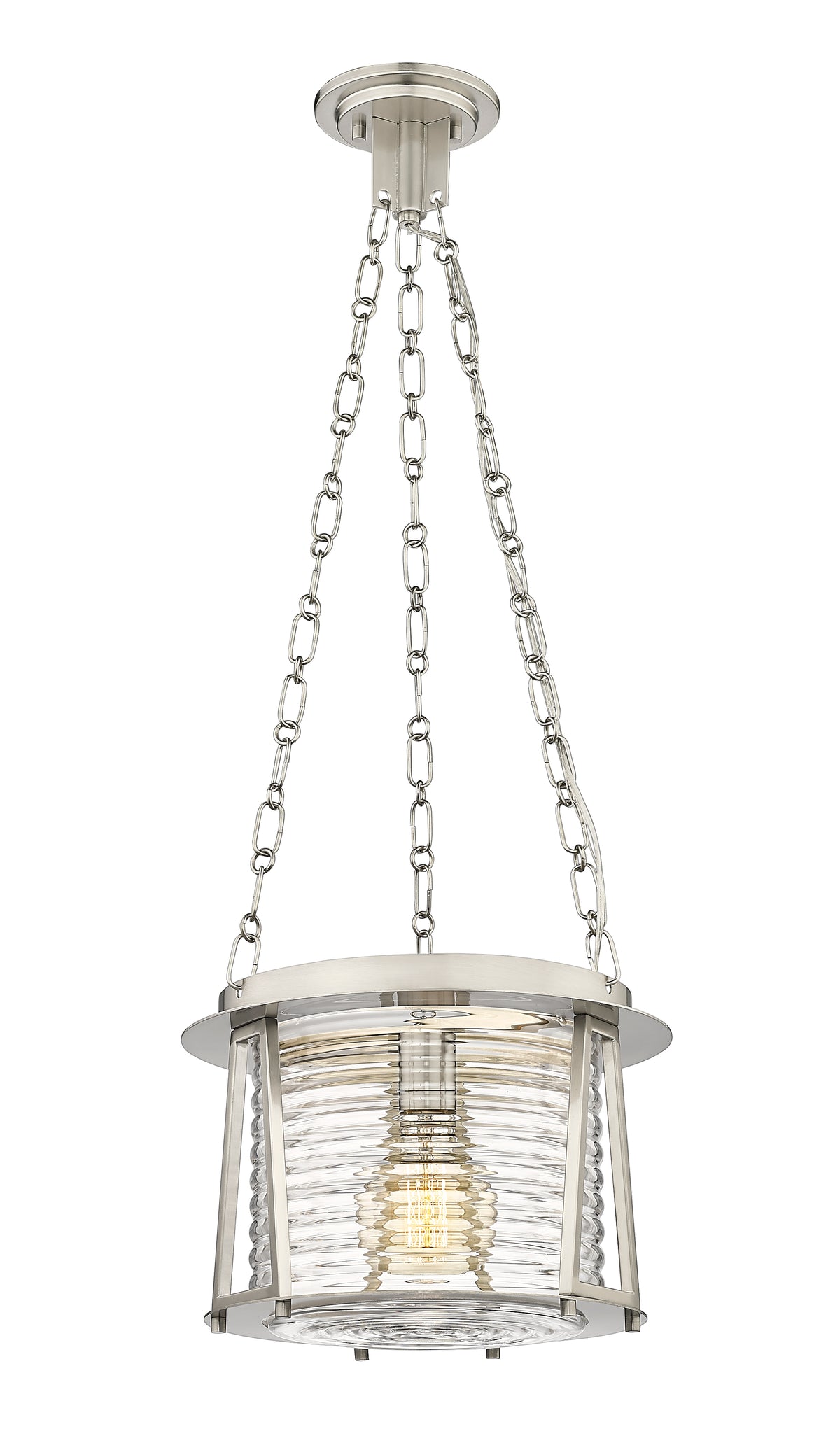 Suspension Cape Harbor Nickel brossé, 13" – vue 5