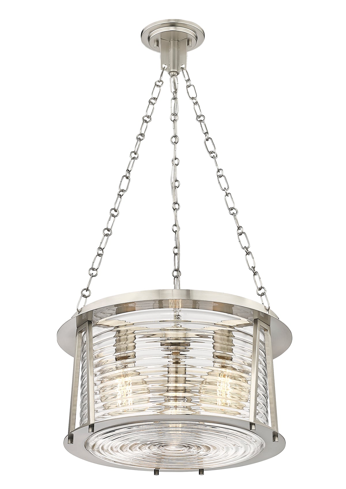 Suspension Cape Harbor Nickel brossé, 18" – vue 4