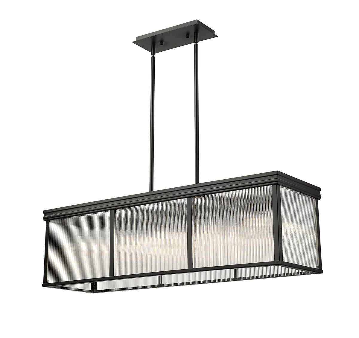 Suspension linéaire Carnaby Noir mat – vue 4