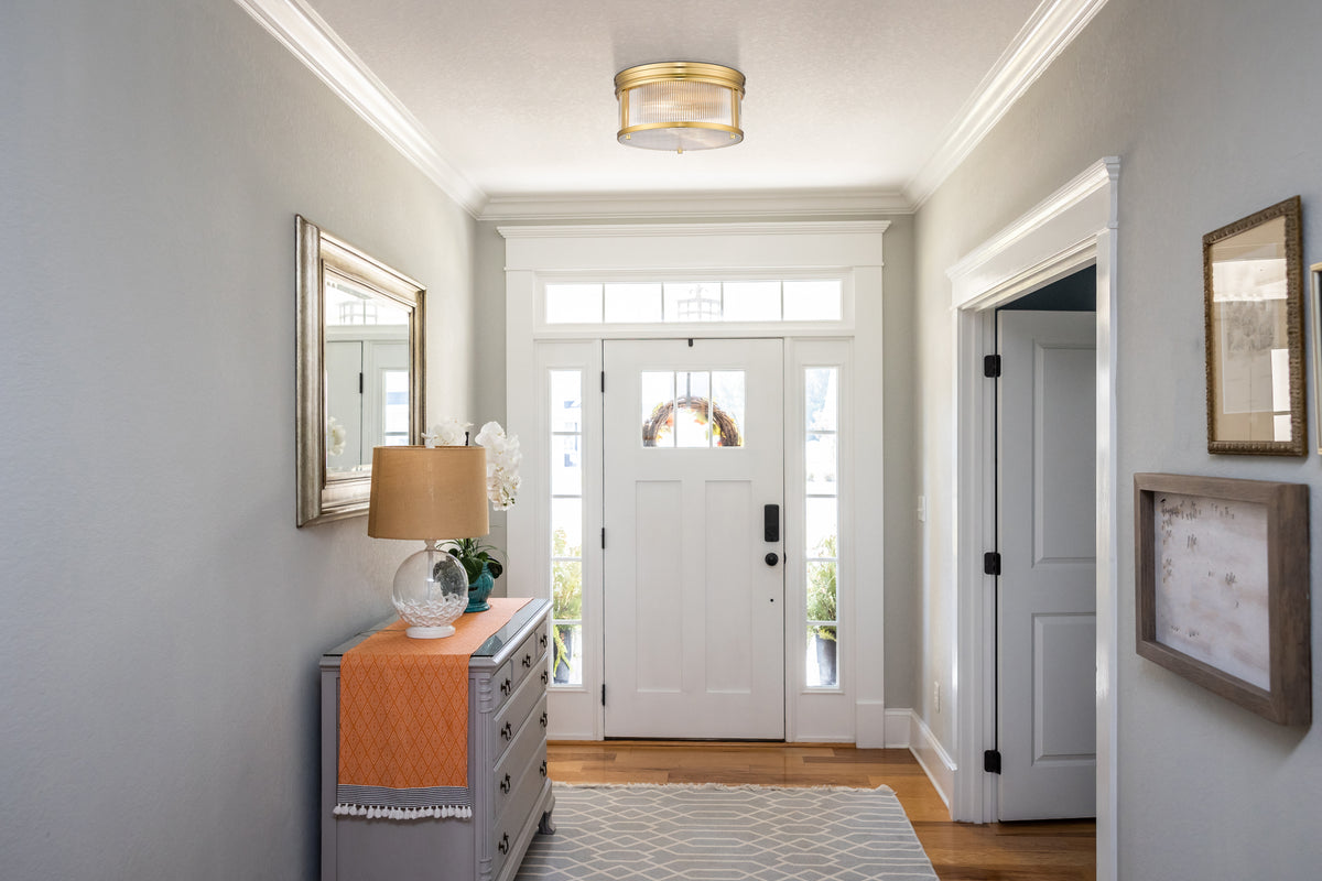 Plafonnier Carnaby Or moderne, 6 1/2" – vue 2