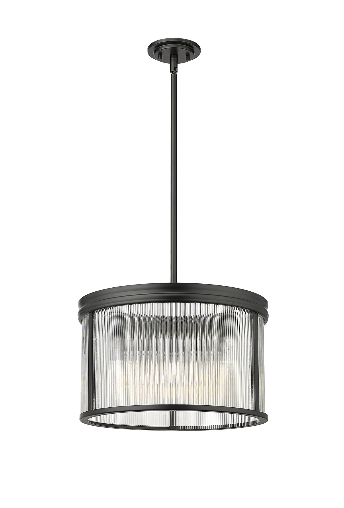 Suspension Carnaby Noir mat, 18 1/4" – vue 4