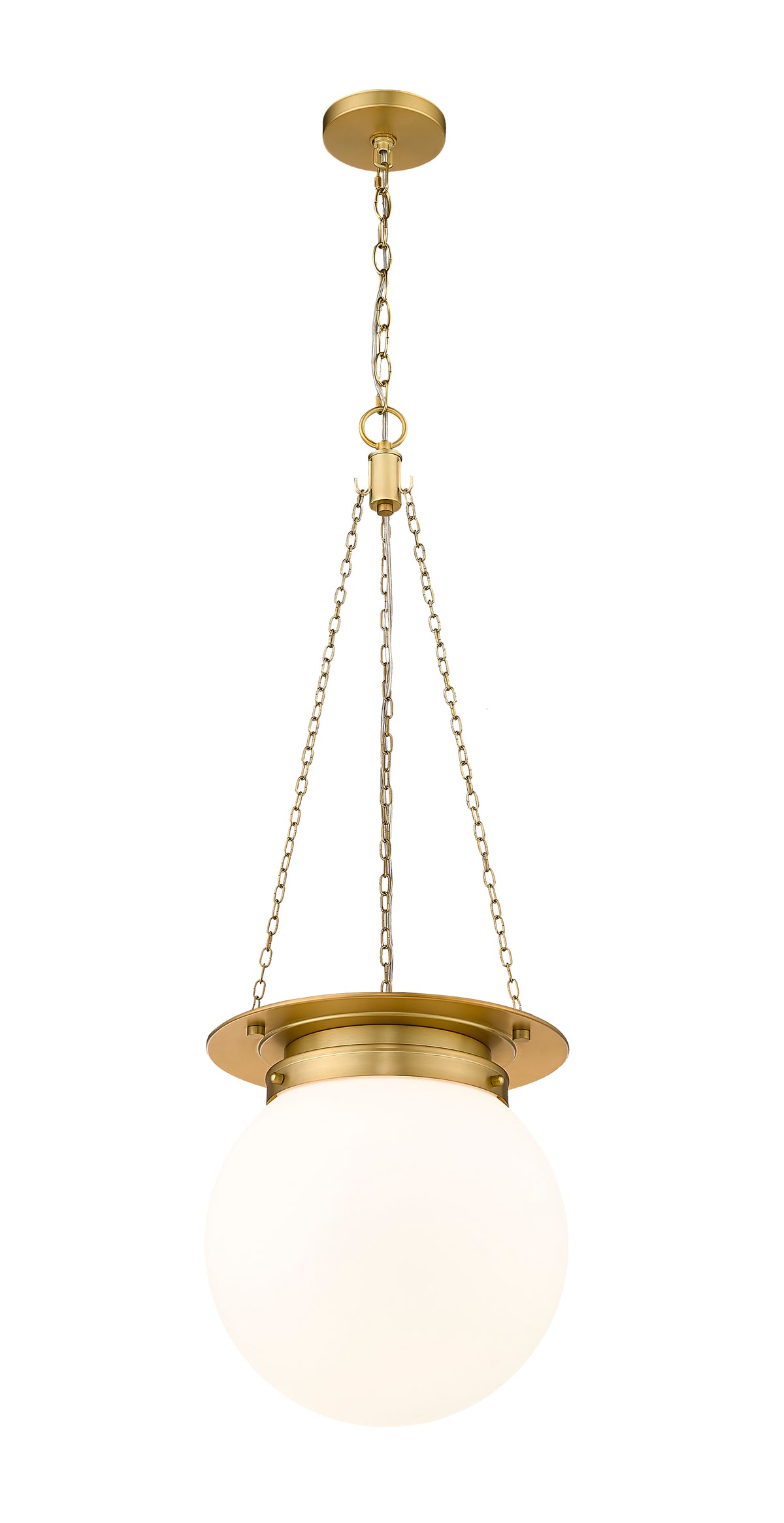 Suspension Calhoun Laiton patrimoine, Opale blanc – vue 5