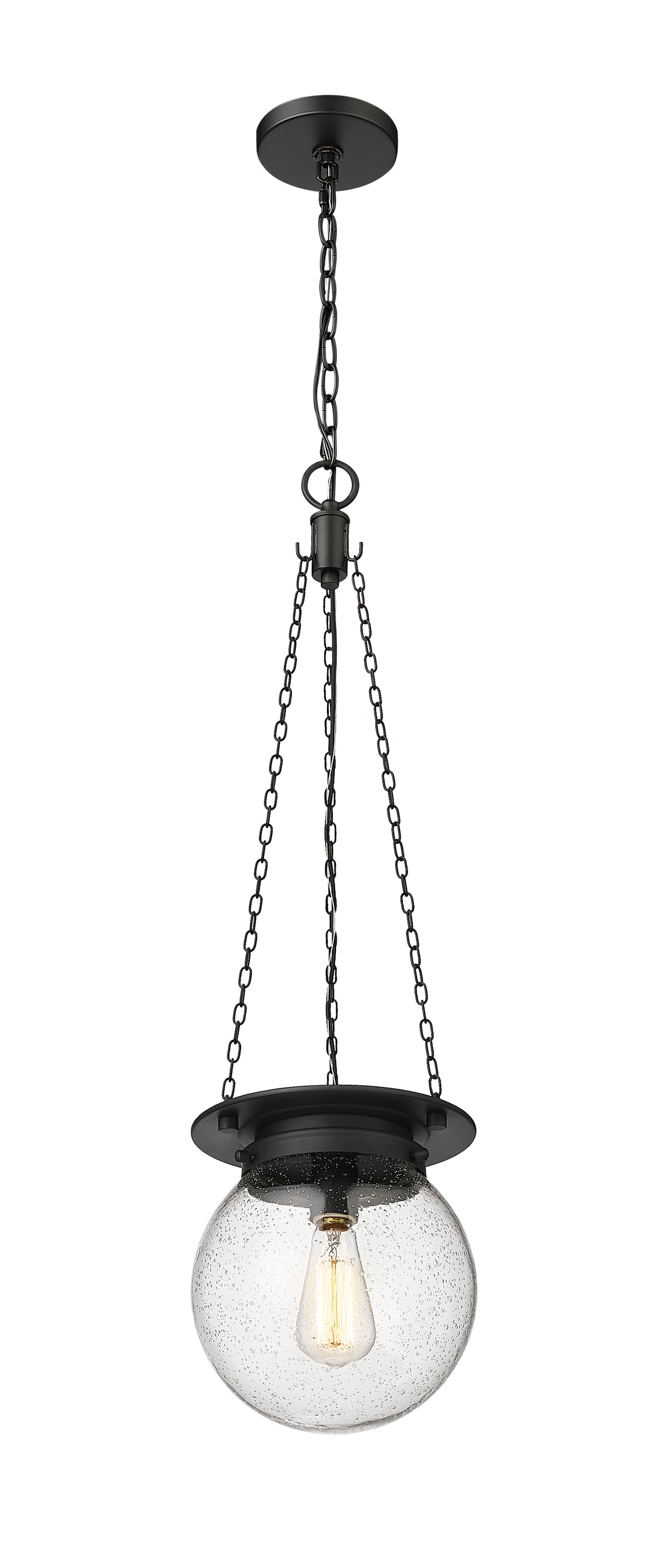 Mini-suspension Calhoun Noir mat, Grené transparent – vue 5