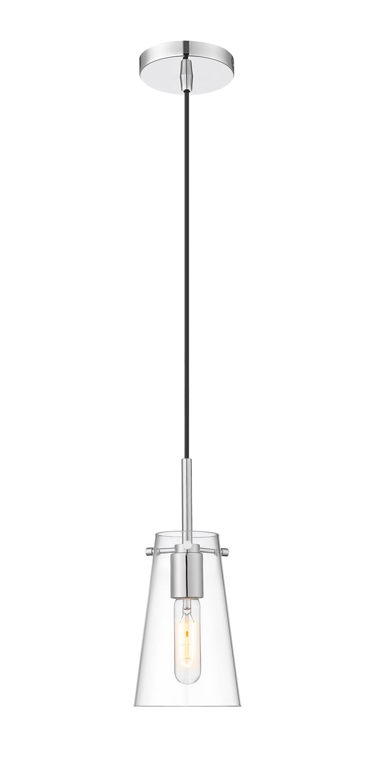 Mini-suspension Kira Câble, Chrome, 8" – vue 4