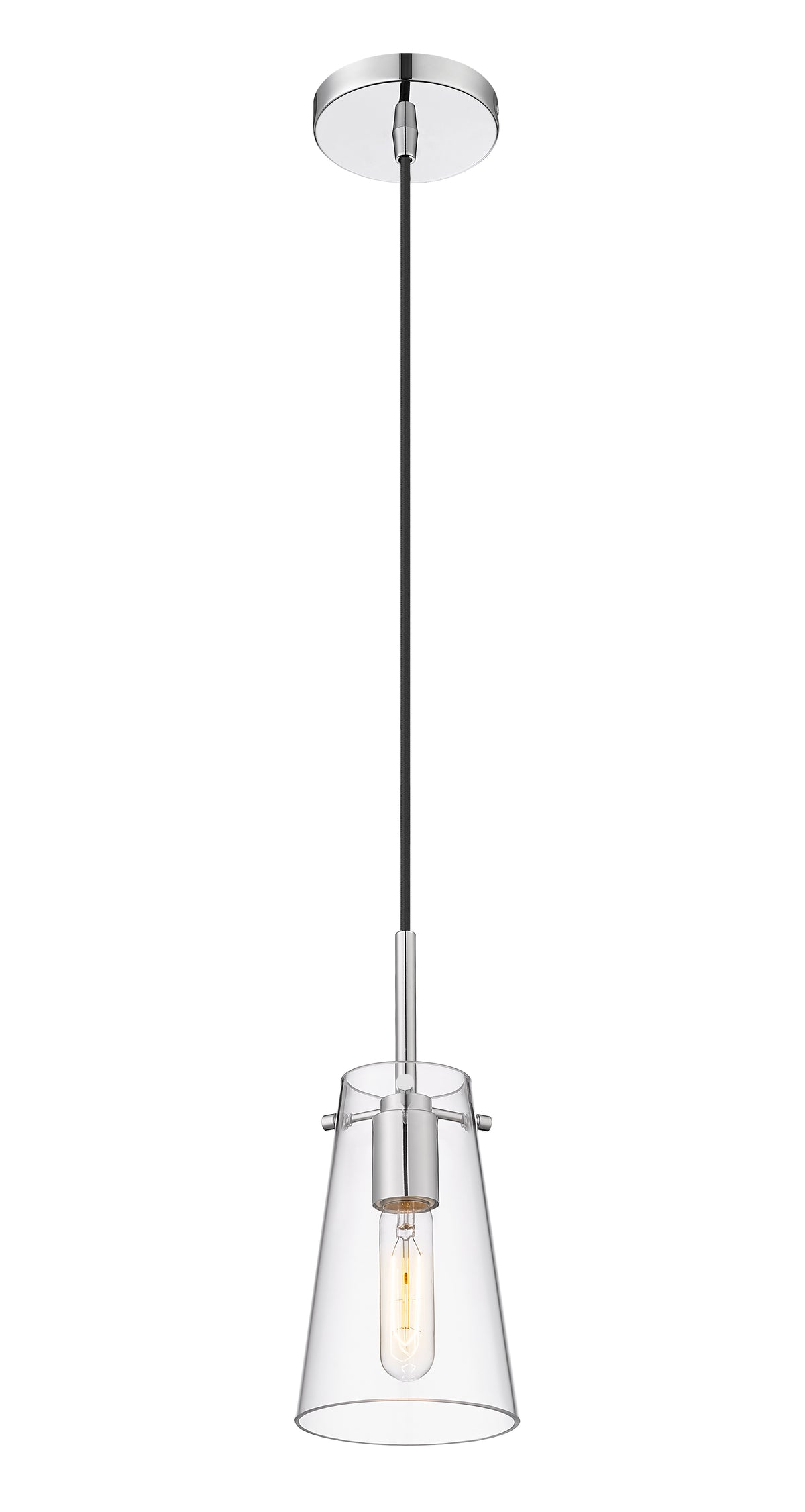 Mini-suspension Kira Câble, Chrome, 8" – vue 5